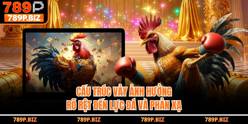 Cấu trúc vảy ảnh hưởng rõ rệt đến lực đá và phản xạ